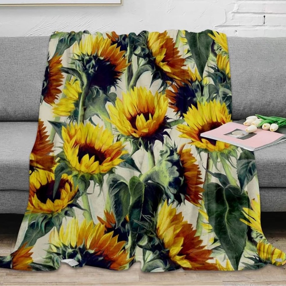 AMAZON Sunflower Cloth Tapestry